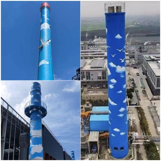 合肥煙囪美化公司：塑造城市新風(fēng)景的精湛技藝者