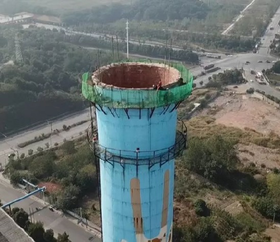 淮安煙囪拆除:守護藍天,共筑綠色未來